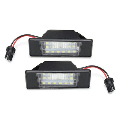 18-SMD LED License Plate Lights for Nissan Juke, Versa, X-Trail