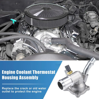 Engine Coolant Thermostat Housing Water Inlet for Dodge Jeep (2007-2018)