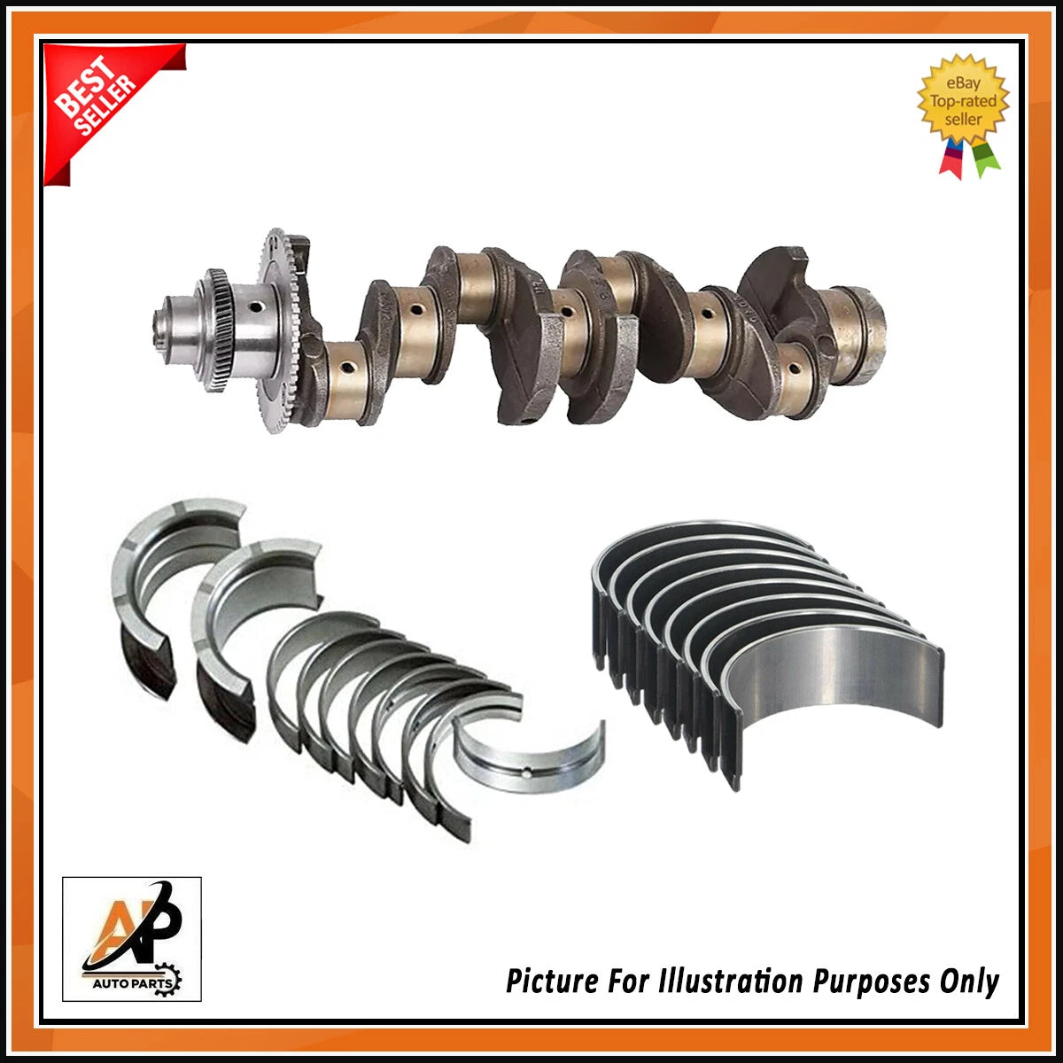 Crankshaft for Renault Master III 2.3 Diesel Euro 6 (2011–2020)
