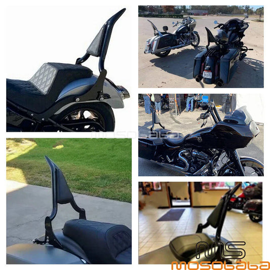 22" Backrest Sissy Bar for Harley Softail Street Bob FXBB FLDE FLHC (2018-2022)