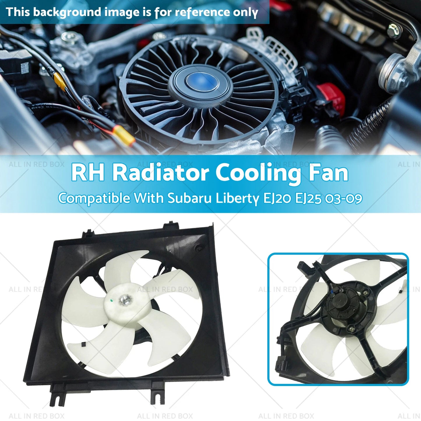 Radiator Cooling Thermo Fan for Subaru Liberty Outback (2003-2009)