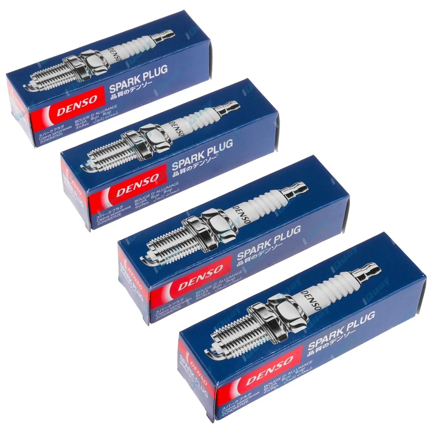 Set of 4  Nickel Spark Plugs for Nissan Pulsar N10 4 cyl 1.4L A14 1980~1981