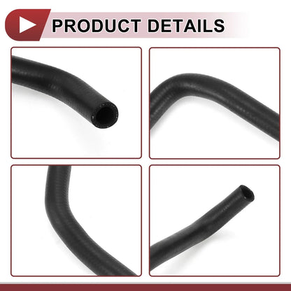 Heater Hose for Honda CR-V 2.4L (2002-2006) - Rubber Black 1 x Hose