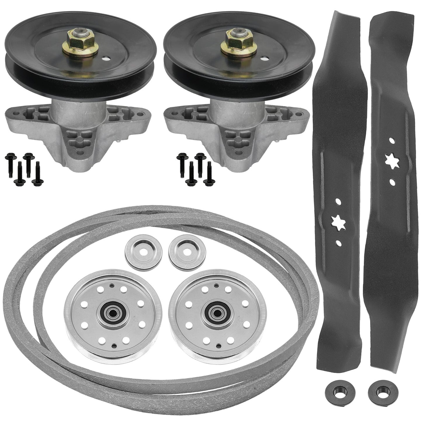 Deck Spindle Blade Belt Pulley Replacement for Cub Cadet RZT42 ZT-42 (42") (2004–2010)