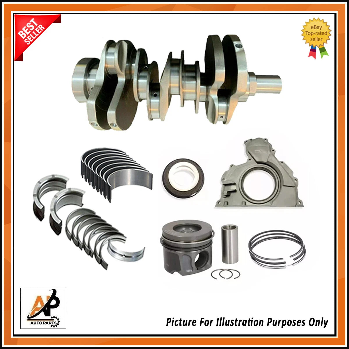 Forged Crankshaft for Land Rover Discovery 2.7L Diesel (276DT) (2010–2015)