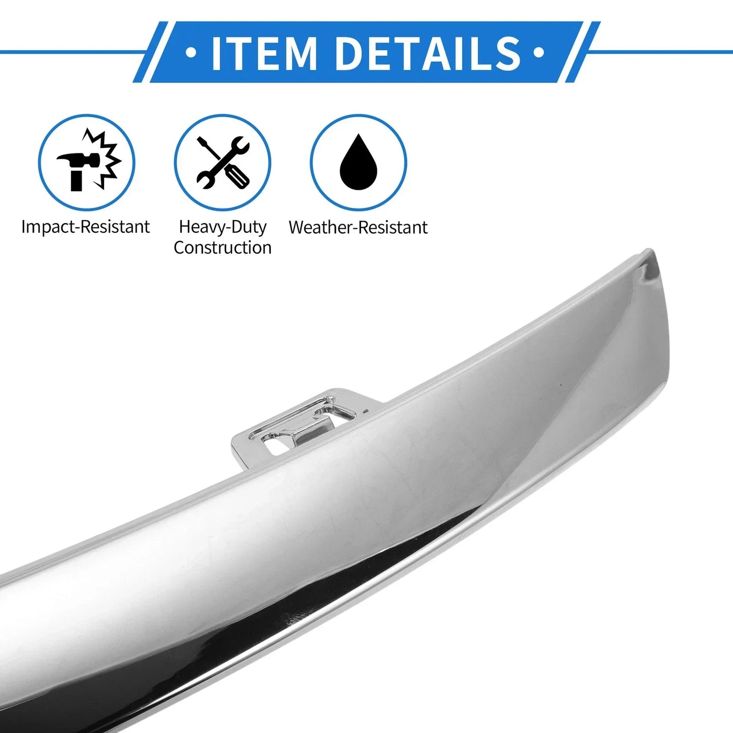 Front Left Bumper Grille Trim for Mercedes-Benz W253 GLC (2016-2019)