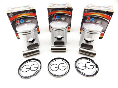 45mm Piston Kit with Rings & Clips for Kawasaki S1-A 250SS Mach I (1973)