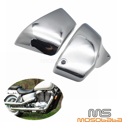 Chrome ABS Battery Side Covers for Honda VT1100 Shadow (1999-2008)
