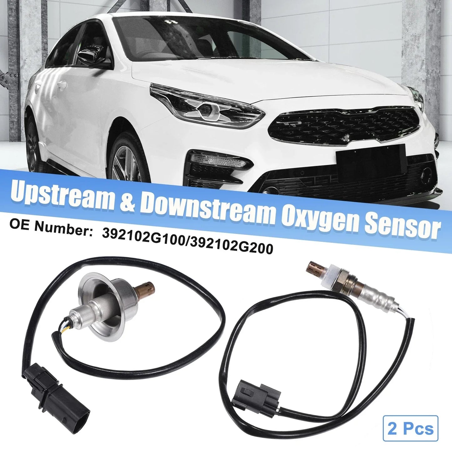 O2 Oxygen Sensor for Kia Optima, Hyundai Tucson - 2 x Sensors (2011-2023)