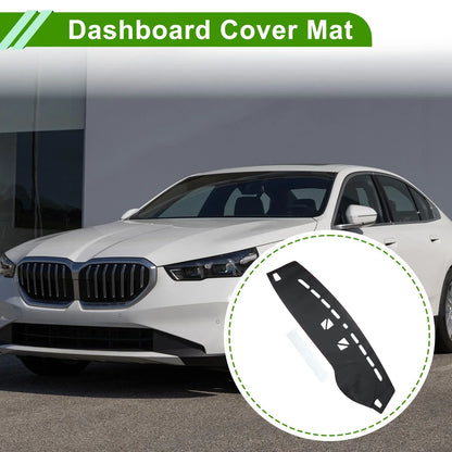 Dashboard Cover for BMW M3 (2009 - 2013) Dash Mat Carpet Black Red