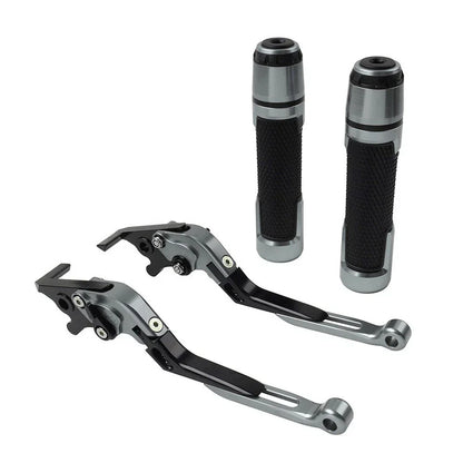 Folding Extendable Brake Clutch Levers Grip Set for Ducati Monster 659