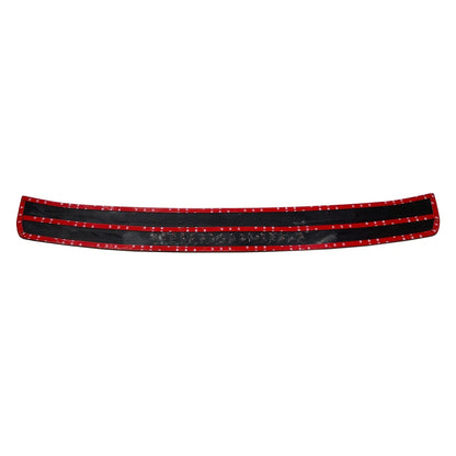 Black Rear Bumper Step Door Scuff Plate for Toyota Fortuner (2015-2022)