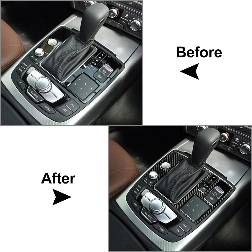 Engine Start Stop Panel Cover Trim for Audi A6 A7 (2012-2018)