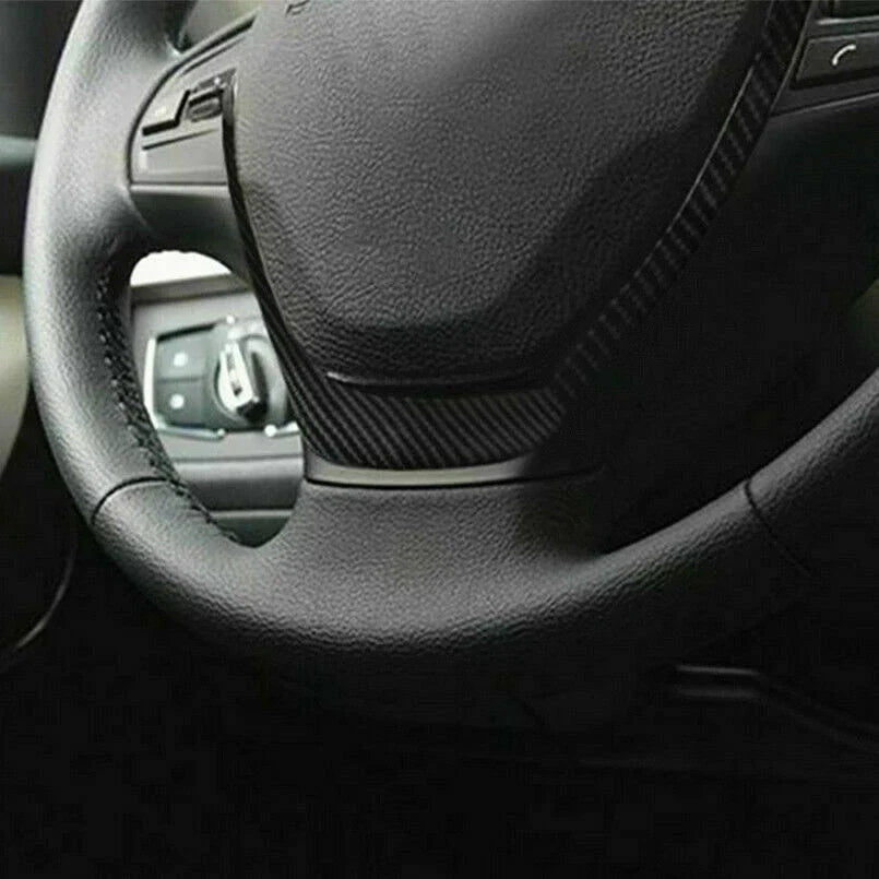 Carbon Fiber Steering Wheel Cover for BMW 3 Series F30 F31 F34 (2013-2015)