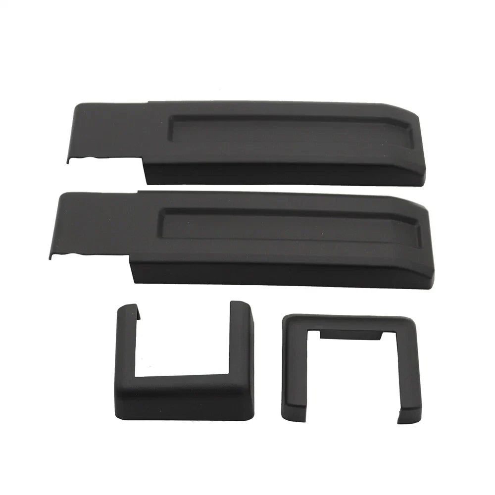 Matt Black Tailgate Hinge Cover Trims for Jeep Wrangler (2007-2018)