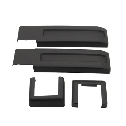 Matt Black Tailgate Hinge Cover Trims for Jeep Wrangler (2007-2018)