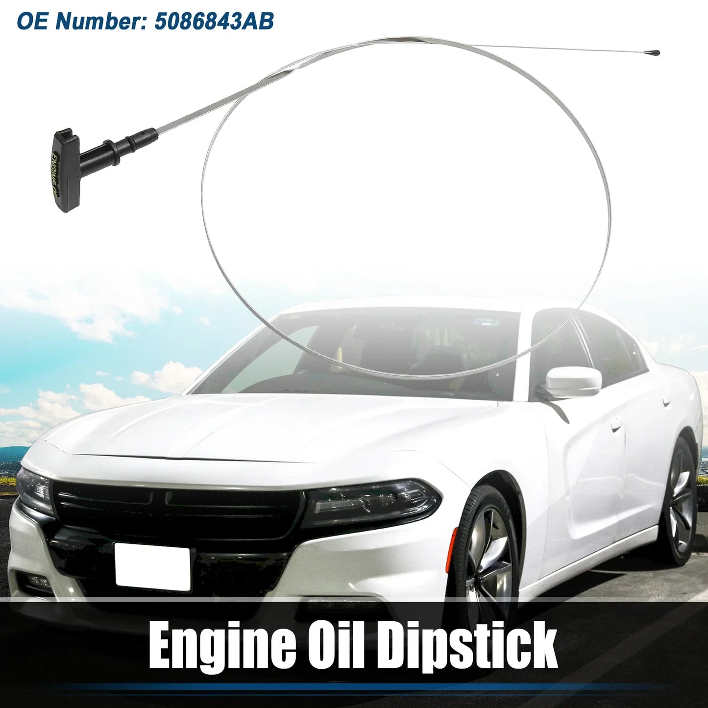 Engine Oil Dipstick for Dodge Ram 2500 Laramie SLT ST 5.9L (2003-2009)