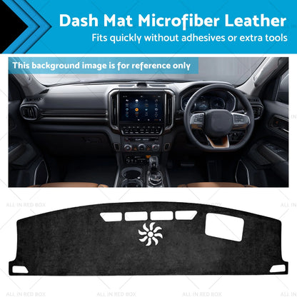 Non-Slip Microfiber Leather Dashboard Cover for GWM Tank 500 (2024)