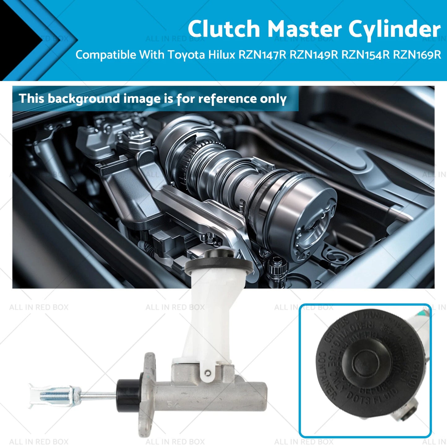 Clutch Master Cylinder for Toyota Hilux RZN147R RZN149R RZN154R RZN169R (97-05)