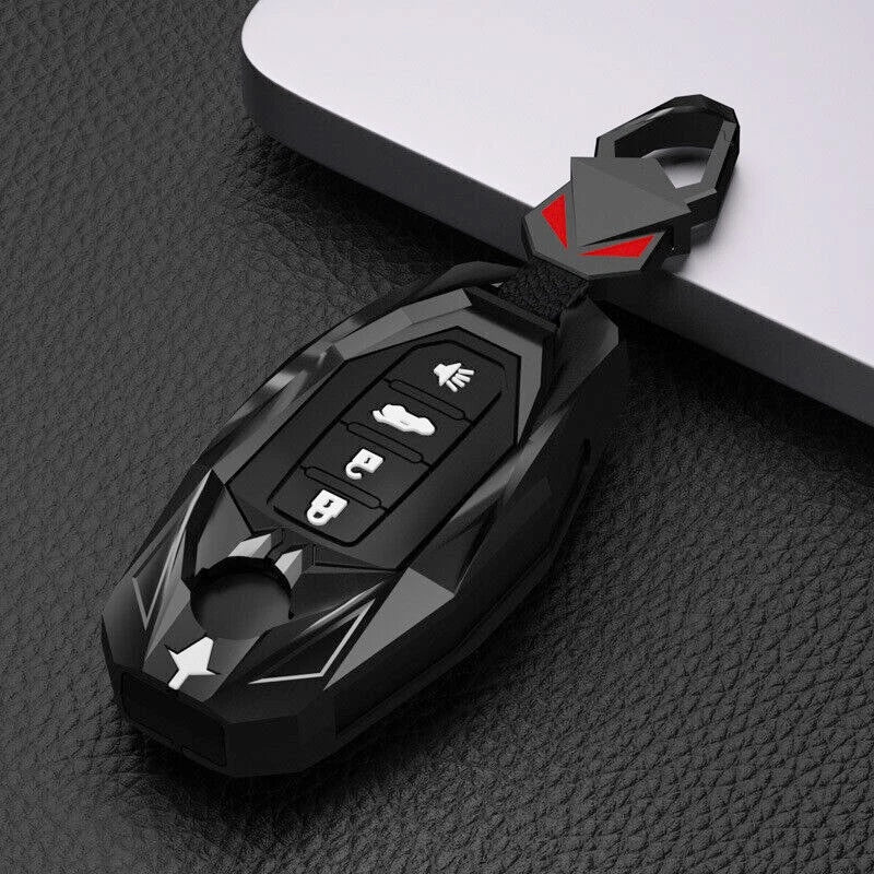 Zinc Alloy Smart Remote Key Fob Case Cover for Nissan Infiniti ()