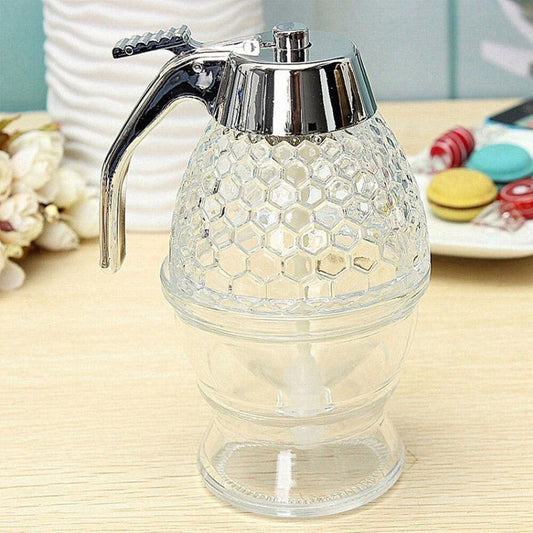 200ML Honey Dispenser with Stand for Easy Pouring