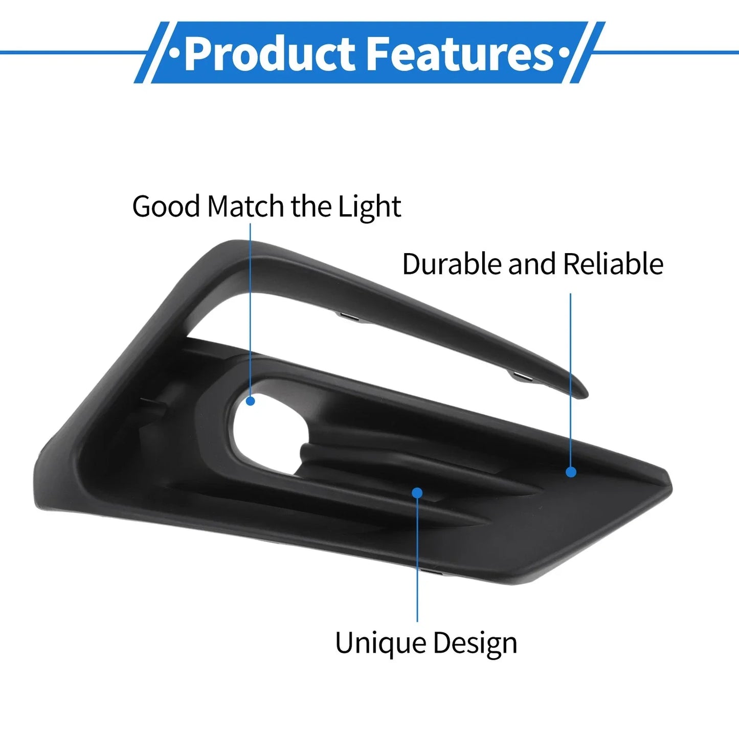 Front Right Fog Light Grill for Honda Fit (2020-2023)