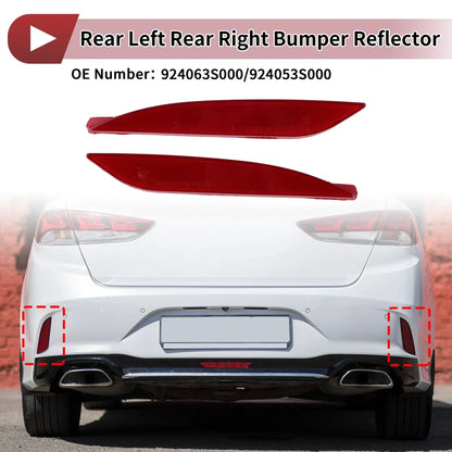 Rear Bumper Reflectors for Hyundai Sonata (2015-2019) - 2 x Reflectors