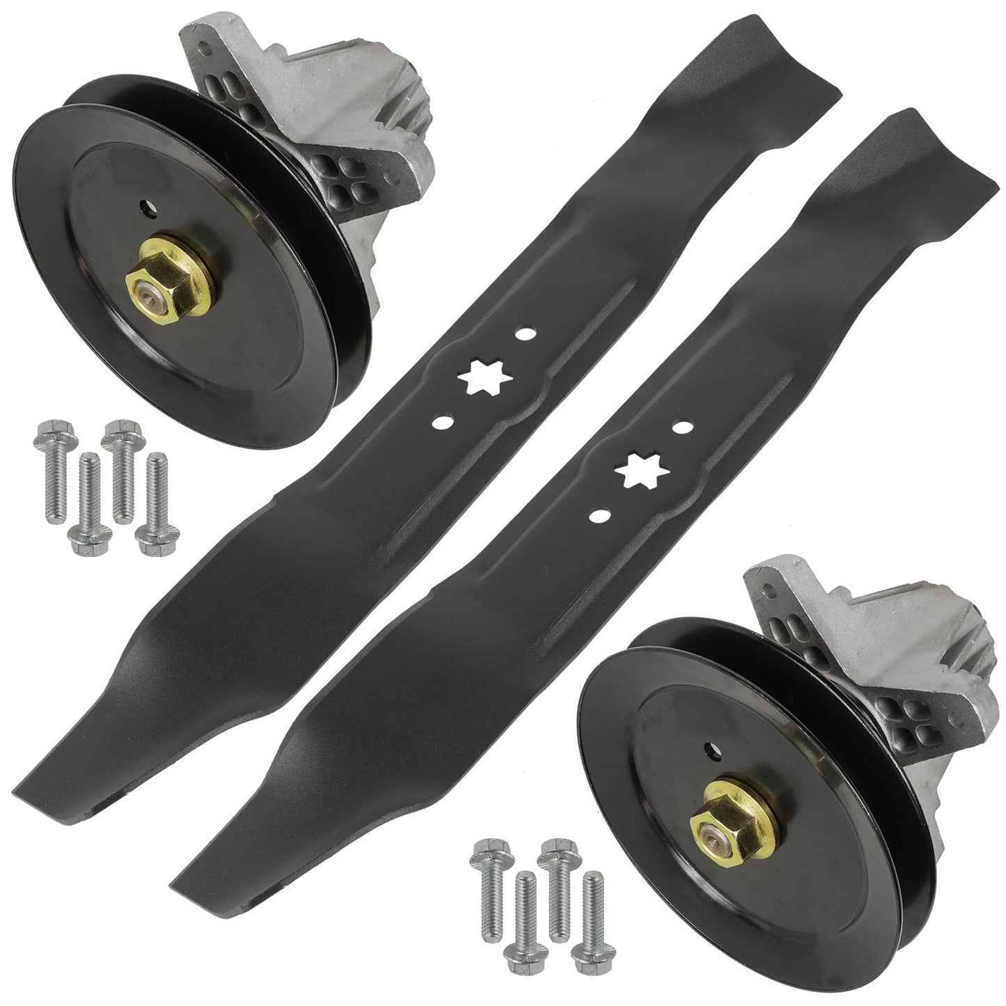 Deck Spindle Blade Kit for Cub Cadet RZT-42 RZT42 (2011–Up) 42 Inch
