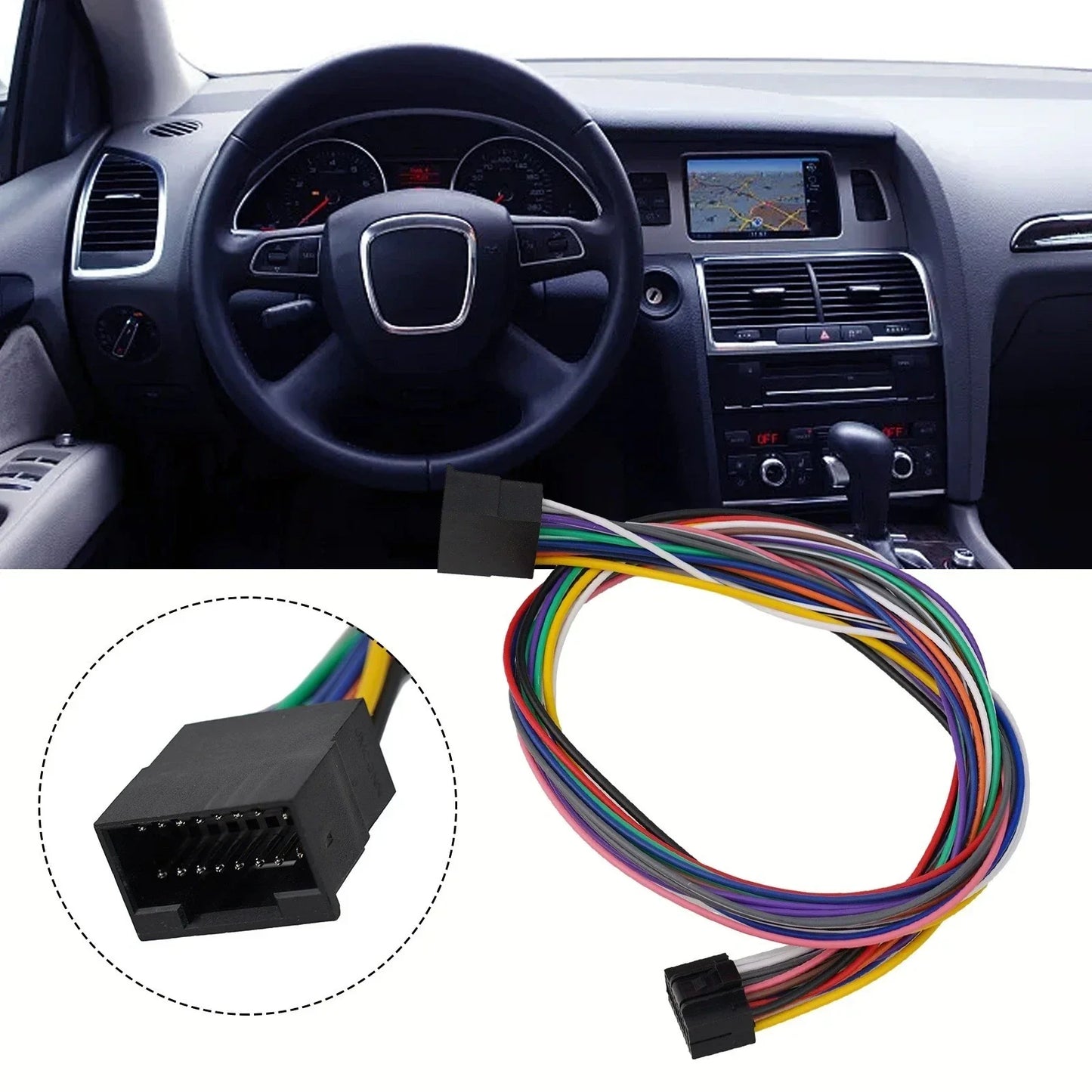 Wire Harness Extension Cable for Car Stereo Radio
