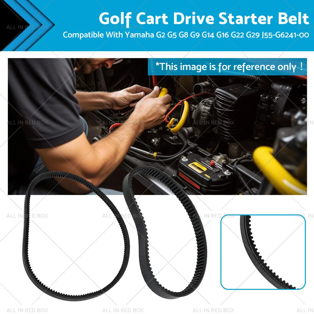 Golf Cart Drive Starter Belt for Yamaha G2 G5 G8 G9 G14 G16 G22 G29