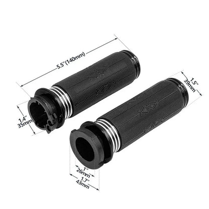Handlebar Hand Grips for Harley Touring Road King Sportster XL883 XL1200
