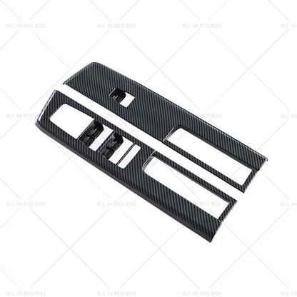4x Window Lift Panel Cover Trim for Mitsubishi L200 Triton (2023-2025)