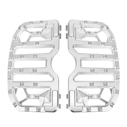 Front Driver Floorboards Foot Pegs for Harley Touring Street Glide (84-17)