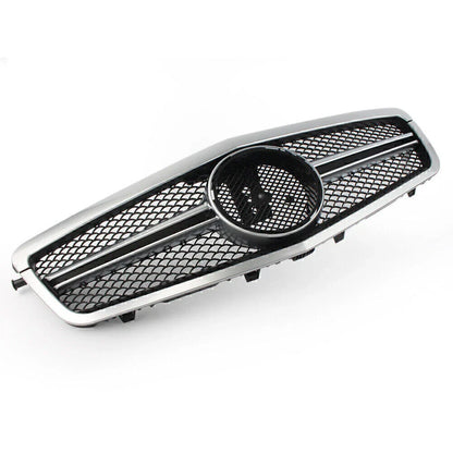 Front Upper Bumper Mesh Grille for Mercedes E-Class W212 S212 (2010-2013)