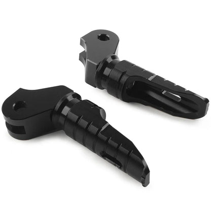 CNC Aluminum Front Foot Pegs for T100 T120 (2016-2022) - Black Pair