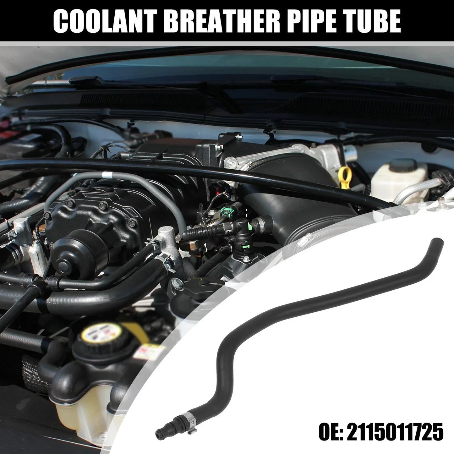 Coolant Breather Pipe Tube for Mercedes-Benz E550 (2007-2009)