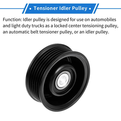 Drive Belt Idler Pulley for Toyota Tundra (2000-2009) 1 x Pulley