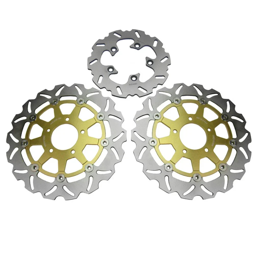 Front & Rear Brake Disc Rotors for Suzuki GSXR 1000 600 750 (2003-2005)