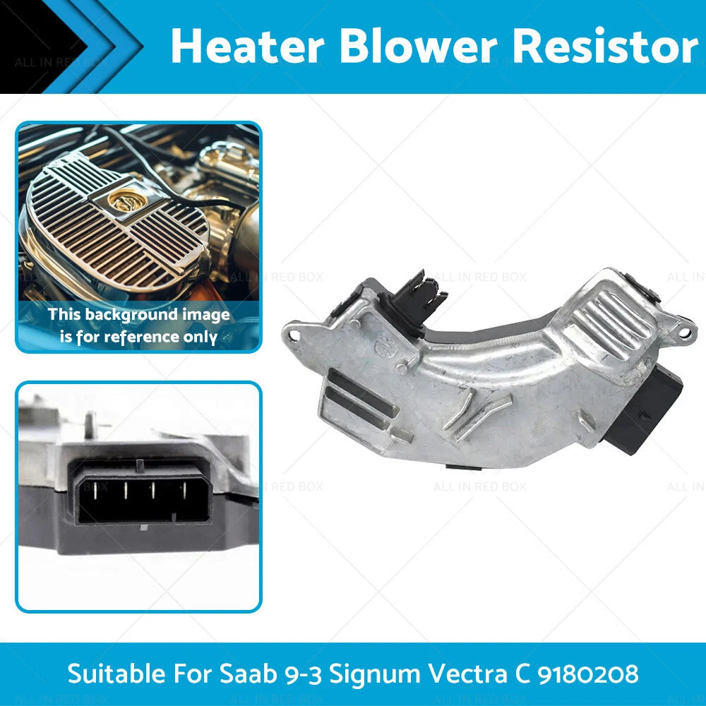 Heater Blower Fan Motor Resistor for Saab 9-3, Signum, Vectra C (2003-2014)