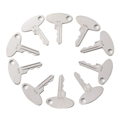 10 Pcs Ignition Keys for Ford Tractor