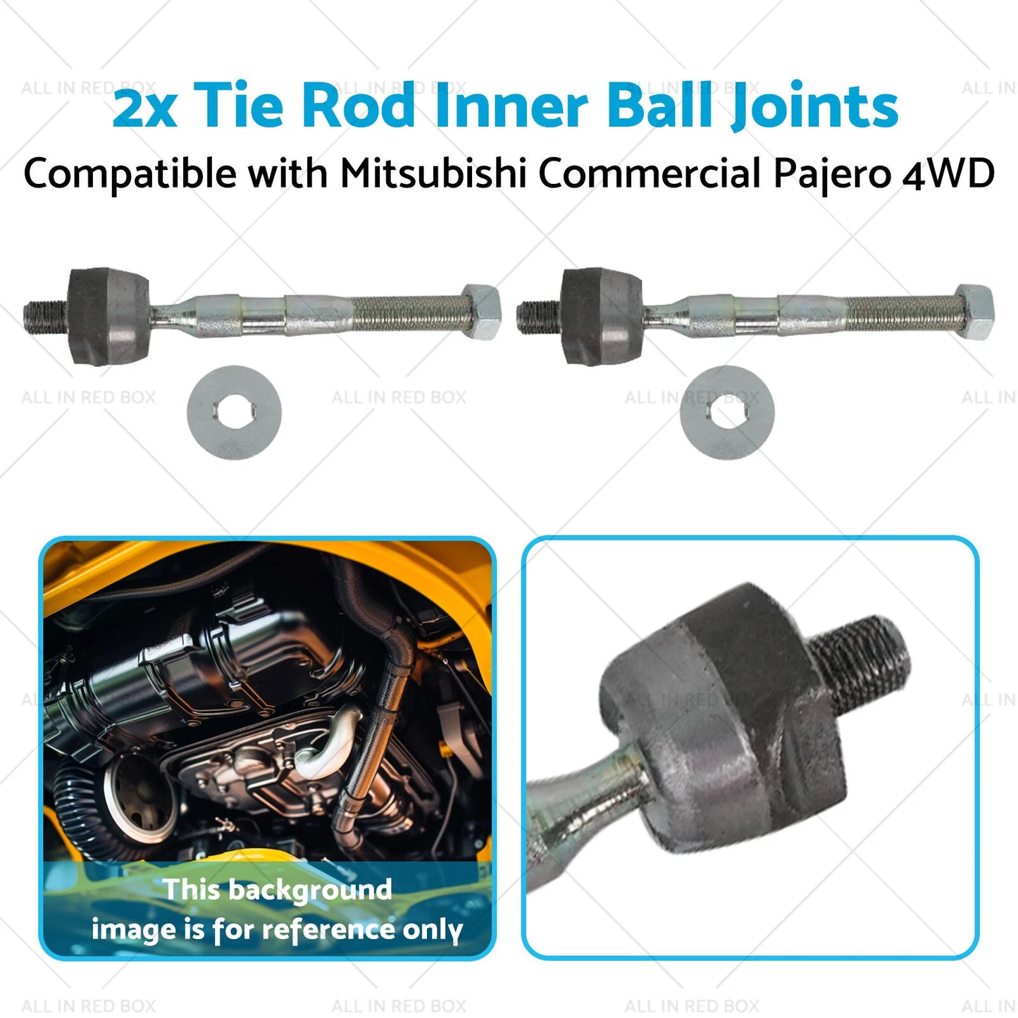 Tie Rod Inner Ball Joints for Mitsubishi Pajero 4WD (2000-2010)