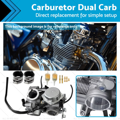 Dual Carburetor for Honda Shadow ACE 750 VT750C (1998-2003)