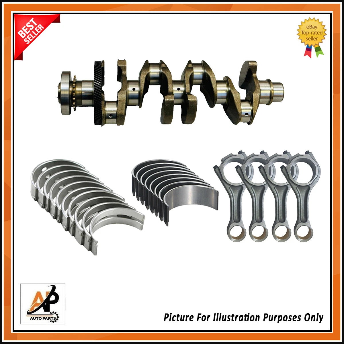 Crankshaft Rebuild Kit for Land Rover and Jaguar 2.0L Diesel (2000–2010)