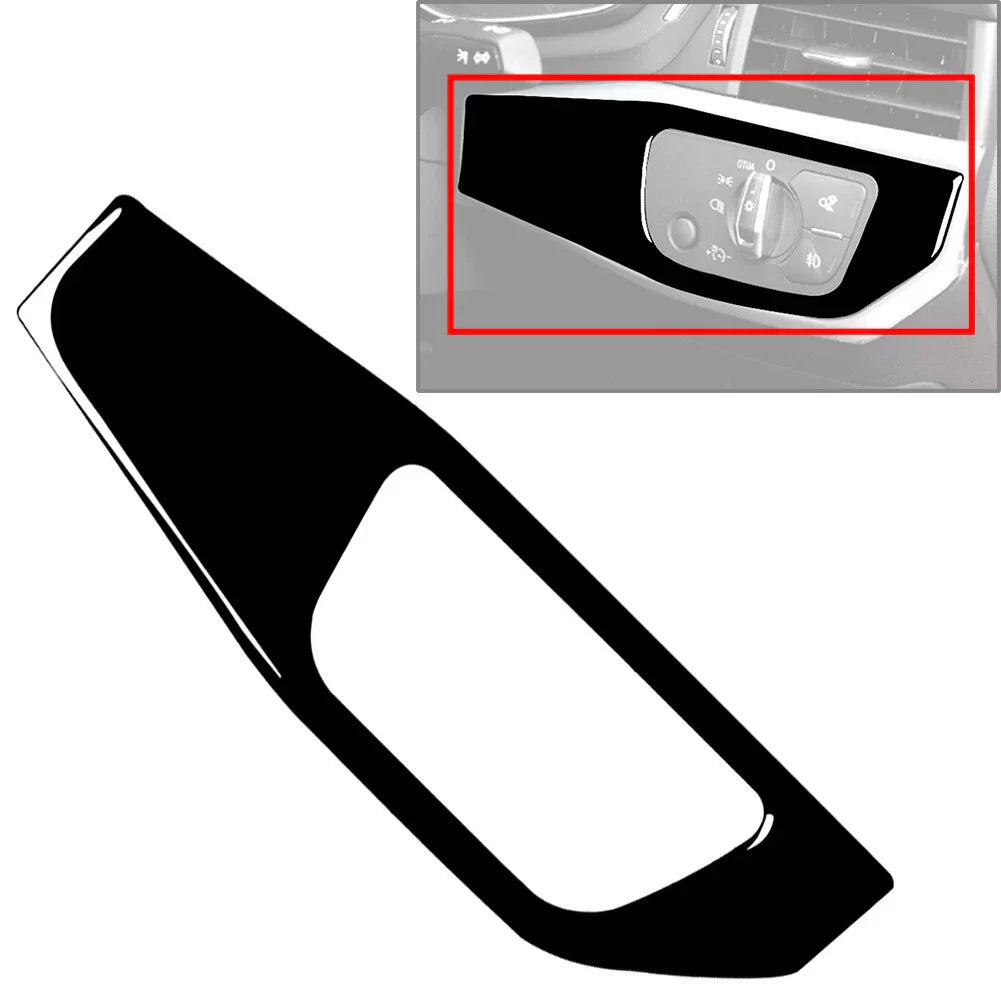 Headlight Switch Button Panel Cover Trim for Audi A4 A5 (2016-2023)