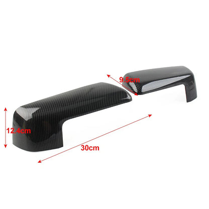 Rear View Mirror Cover Overlay for Chevrolet Silverado 1500, GMC Sierra 1500