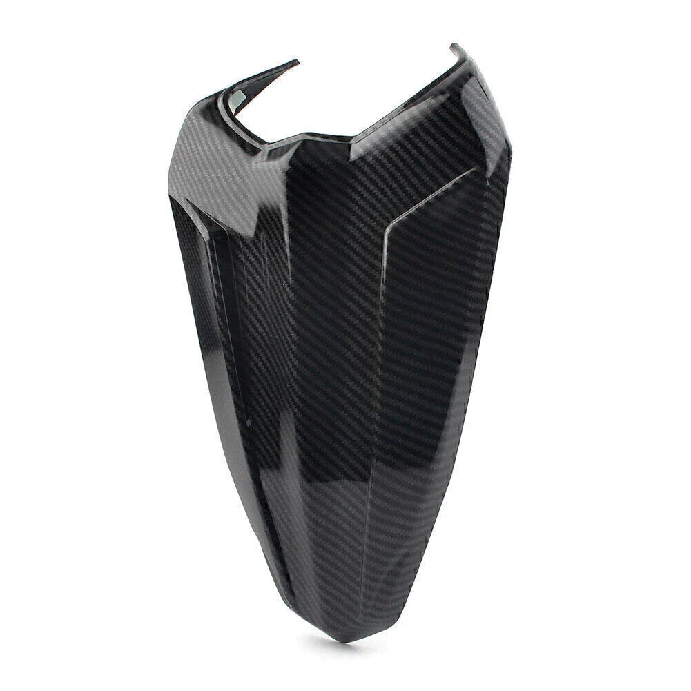 Carbon Fiber Rear Pillion Seat Cover for Yamaha YZF R15 (2017-2021)
