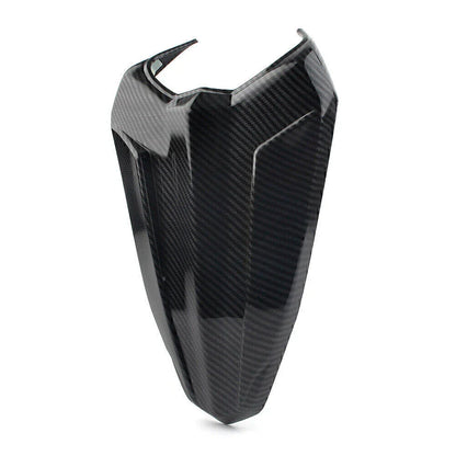 Carbon Fiber Rear Pillion Seat Cover for Yamaha YZF R15 (2017-2021)