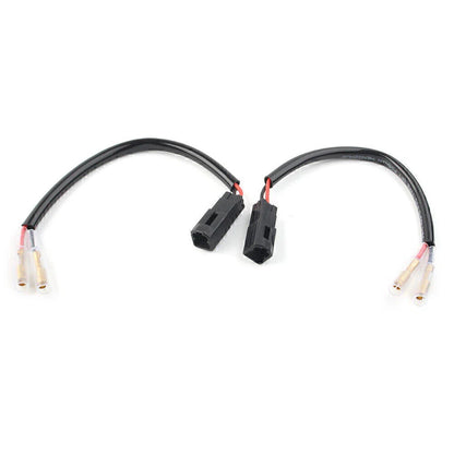 Turn Signal 2-Wire Connector Harness w/Sleeve for Ducati 848 1098 1198