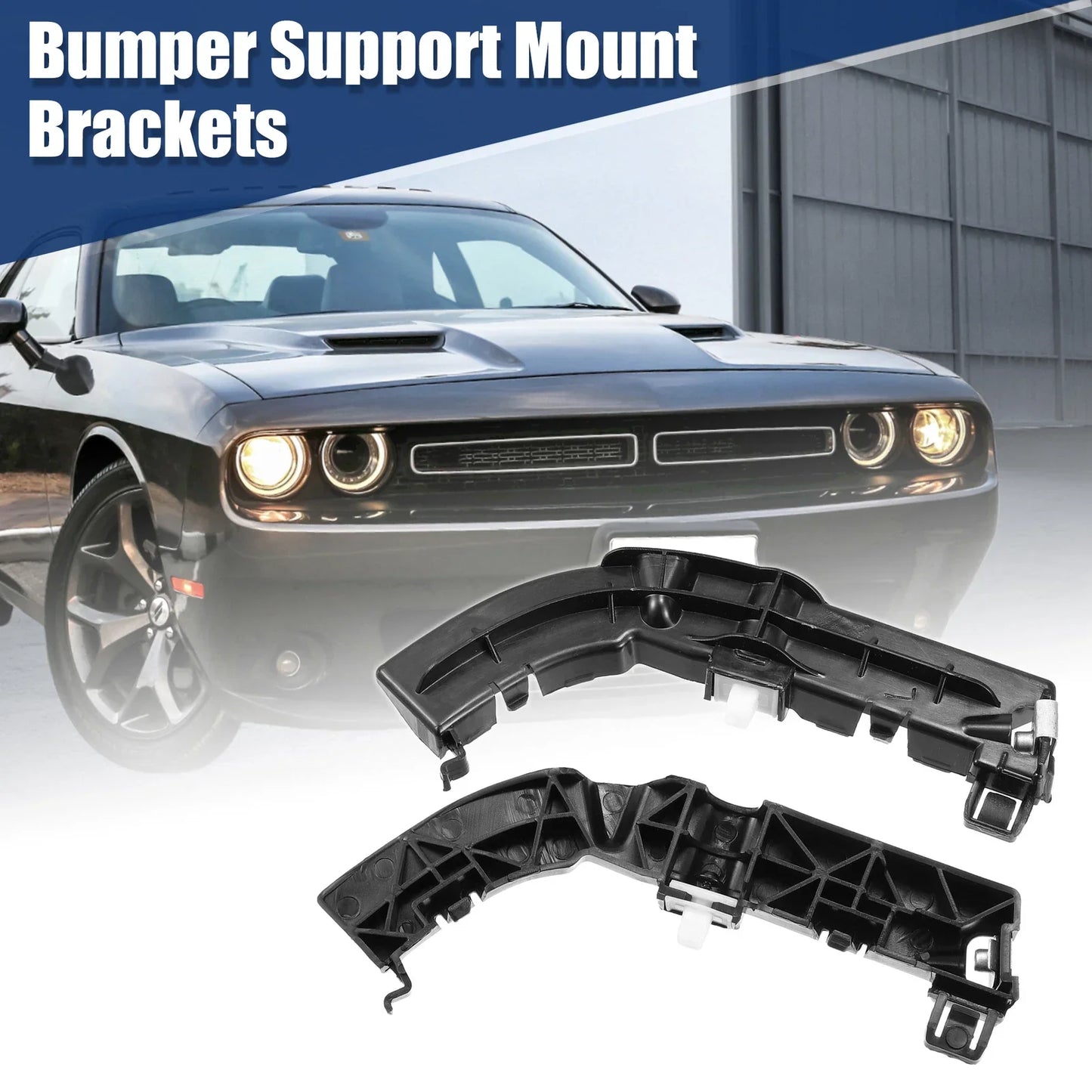 Bumper Brackets for Dodge Challenger (2015-2023) - 2 x Front Left & Right