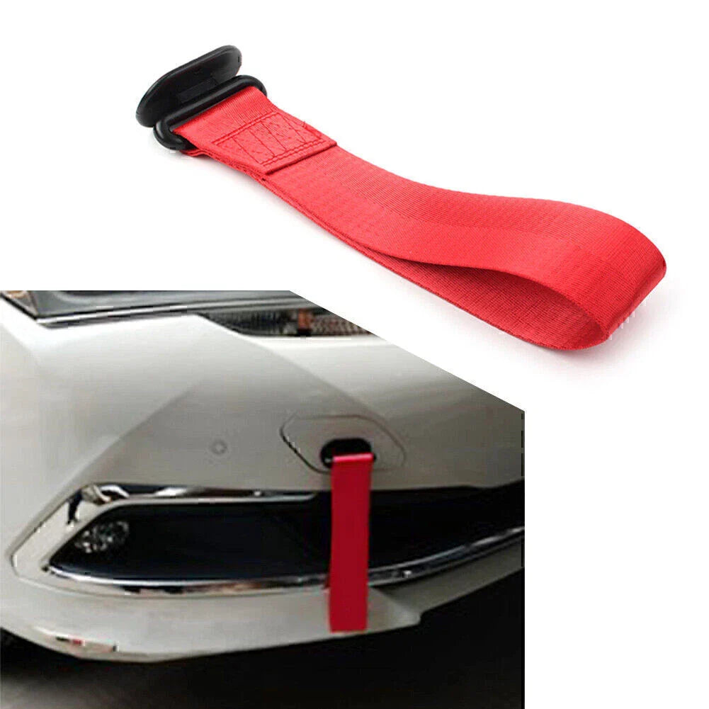 Tow Towing Strap Belt Rope for Universal Car Rear/Front Bumper